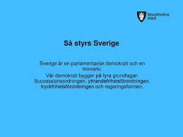 Ansvara för försvar och utrikespolitik 3. Riksdagens Uppgifter Riksdagen Beslutar Om Lagar I Sverige Ppt Video Online Ladda Ner