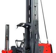 [Hot Item] Very Narrow Aisle Vna Truck Forklift Electric Forklift Truck for  Storage Steel Pallet Racking