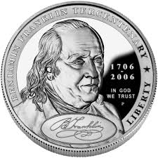 Maybe you would like to learn more about one of these? 1 Dollar Benjamin Franklin Tercentenary Founding Father 2006 Cosmos Of Collectibles