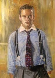 The story follows a broker who gets a chance to work for leading wall street investor gordon gekko, but in order to keep his job he resorts to insider trading. Gordon Gekko Alias Michael Douglas Nissis Art Gallery