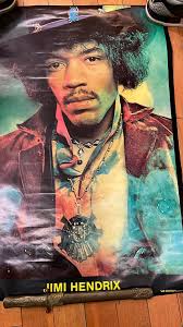 Rare Jimi Hendricks Poster 1960