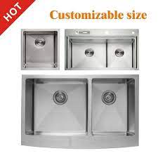 Best quality kitchen sinks 2021. China Commercial Used Sus 304 Stainless Steel Kitchen Sinks Single Double Bowl Basin Sink Bench Worktable Kitchen Sink China Sanitary Ware Wash Sink