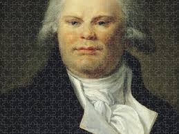 Portrait Of Georges Danton Jigsaw Puzzle