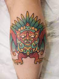 Tattoo uploaded by Kody Swencki • My Tulum piece! #camazotz #tulum #mayan  #Maya #bat #batgod #Mexico #coba • Tattoodo