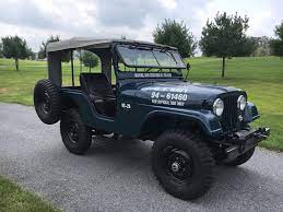 1958 Willys Jeep Cj-5 Us Navy And M100 Trailer Jeep Cj Willys Jeep Jeep