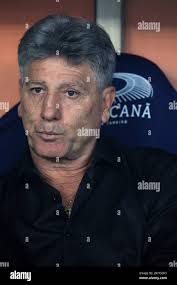 Rio de Janeiro, Brazil. 16th Aug, 2023. Gremio manager Renato Gaucho,  during the match between Flamengo and Gremio, for the second leg of  semifinal Brazil Cup 2023, at Maracana Stadium, in Rio