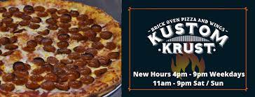 Kustom krust brick oven pizza and wings. Kustomkrust Events Greer South Carolina Menu Prices Restaurant Reviews Facebook