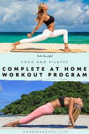 Boho Beautiful Complete Program Digital Files Ebook Boho Beautiful Yoga Workout Program Yoga Workout Routine Full Body Workout Routine