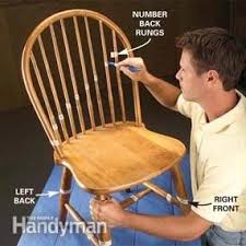 Fix A Wobbly Chair Reglue A Wooden Chair Wooden Chair Wooden Kitchen Furniture Chair Repair