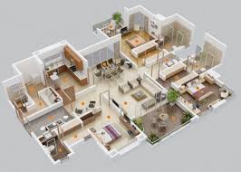 Desain rumah minimalis 3 kamar ini menggambarkan tiga kamar yang berhadapan dan ruang tamu diapit ditengah. 23 Model Rumah Minimalis 3 Kamar Inspirasi Rumah Modern Anda