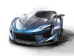 W motors dropped a new video in which it explains how fenyr supersport's triptych rear spoiler works. W Motors Fenyr Supersport Designs Sketches Car Body Design