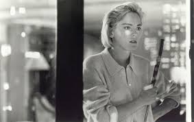 A quality produced photograph featuring sharon stone as carly norris from the movie, sliver. Sliver 1993