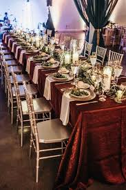 Dramatic Shades Of Red Burgundy And Gold Make This Modern Omaha Wedding To Die For Wedding Urq Burgundy Wedding Gold And Burgundy Wedding Burgandy Wedding