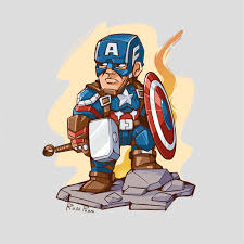 It is the primary defensive and offensive piece of equipment used by and emblematic of captain america. Captain America Fanart