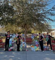 Student senate Representatives, Alijah Seward, Alaina Candelario, Mario  Santos, and Christopher Arroyo at the #fascconfrence for student  leadership. They are promoting what it means to be #wearegateway at the  state level! We