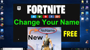 How To Change Your Fortnite Name In Pc Xbox Ps4 Fortnite Name Change Free Beginners Youtube