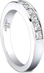 Jeff Cooper Engagement Classics Collection Channel Set Wedding Band Something With Dia Cool Wedding Rings Wedding Ring Sets Diamond Alternative Engagement Ring