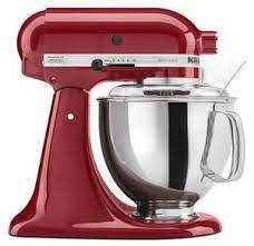 The kitchenaid stand mixer was the original home stand mixer to feature unique 'planetary action'. Empire Red Artisan Design Series 4 8 L Tilt Head Stand Mixer 5ksm150psder Kitchenaid