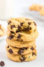 Although the mix doesn't come with a cake pan, you can also make a giant cookie out of betty crocker chocolate chip cookie mix using the recipe on the. Yellow Cake Mix Chocolate Chip Cookies Build Your Bite