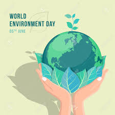 The correct answer is 1972. World Environment Day Banner With Hand Hold Leaf And Seed Plant Royalty Free Cliparts Vectors And Stock Illustration Image 131991849