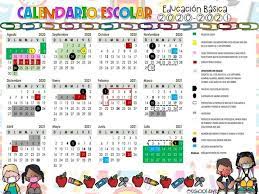 Este calendario anual del 2021 es muy práctico. Calendario Oficial 2020 2021 Imagenes Educativas