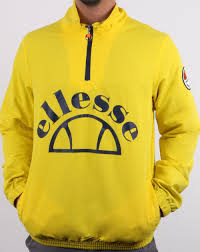 Junio.com es un sitio web donde podrás encontrar una excelente selección de dominios de internet disponibles para su inmediata adquisición. Ellesse Junio Qtr Zip Jacket In Yellow 80s Casual Classics