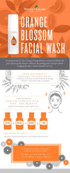 Young Living Orange Blossom Facial Wash Member Id 1415478 Young Living Orange Facial Wash Skin Cleanser Products