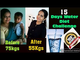 Water Diet Weight Loss Challenge Water For Weight Loss In Tamil Diet Plan For Weight Loss Youtube