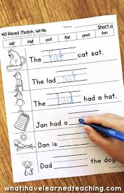 Short A Phonics Worksheets Short A Cvc Words Phonics Worksheets Kindergarten Word Work Centers Cvc Words