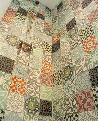 Motif Keramik Dinding Kamar Mandi Terbaru Patchwork Tiles Tiles Bathroom Inspiration
