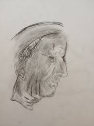 Charcoal Drawing By 10 Year Old Child Artist Noah R Https Www Facebook Com Noah R 10 Artists For Kids Drawings Male Sketch