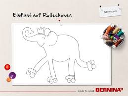 Maybe you would like to learn more about one of these? Elefant Auf Rollschuhen Bernina Blog