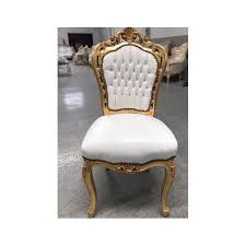 Les chaises médaillons sont disponibles avec des pieds courbés de forme louis xv ou louis xvi. Chaise Baroque Pas Cher Deco Prive Com