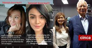 353 nama isteri & anak nabi. Gambar Najib Bersama Enam Isteri Muda Tular