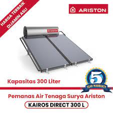 Merk pemanas air tenaga surya terbaik. Pemanas Air Solar Water Heater Ariston Kairos Direct 300 Liter Garansi Toko Online Perlengkapan Kamar Mandi Dapur