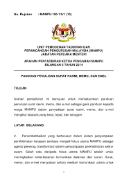 Oleh itu, anda boleh merujuk format yang dikongsikan di. Ap 5 Tahun 2014 Pdf Penulisan Surat Rasmi