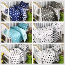 It is affordable, super comfortable, and has a solid. 3pcs Toddler Bedding Set Cotton Crib Sets Black White Stripe Cross Pattern Baby Cot Set Cheap Star Bedding Set For Toddler Bedding Sets Aliexpress
