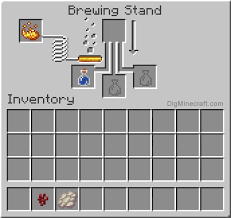 Open the brewing stand menu. How To Make A Potion Of Slow Falling 1 30 In Minecraft