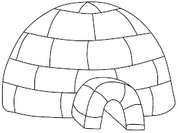 Download this adorable dog printable to delight your child. Igloo Place Where Eskimo Take Shelter Coloring Pages Bulk Color