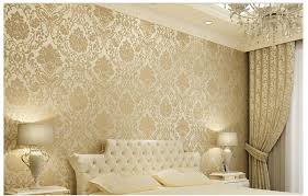 Today, we will be starting off with living room designs wherein instead of using a plain wall color, the designers and home owners decided of using wallpapers. Vintage Classic Beige French Modern Damask Feature Wallpaper Wall Paper Roll For Living Room Bedro Beige Living Rooms Wallpaper Walls Bedroom Wallpaper Bedroom