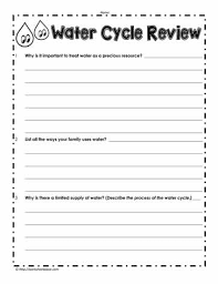 Or go to a pdf of the worksheet (subscribers only). Water Cycle Review Worksheets