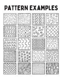 The techniques, media, approaches, and subjects they choose can show a pattern across a lifetime of work and it often defines their signature style. Pattern Examples Handouts Line Art Lesson Winter Art Lesson Pattern Art