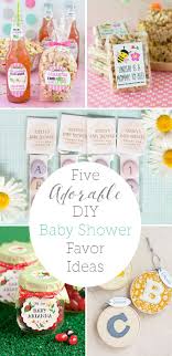 5 baby shower favor ideas party