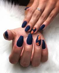 Give your beauty routine an autumn refresh with dark hues, pops of metallic gold, and fun nail art for 11 absolutely marvelous ways to paint your nails this fall. 59 Cute Fall Nails Which Work For Every Age Page 48 Of 102 Stylishwomenoutfits Com