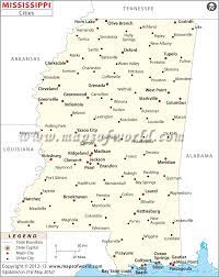 Cities In Mississippi Map Of Mississippi Cities Mississippi Mississippi History Town Map