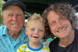 Three Generations of Otis Boys. Pappa Tom, Daddy Matthew and Grandson  Elliot. Good looking group of guys!