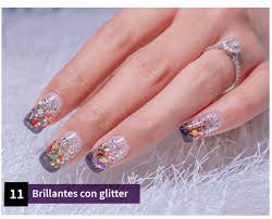 Uñas de acrilico rosas con dorado : 20 Estilos De Unas Acrilicas Que Debes Probar Aprende Com