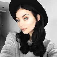 Hair Color Black Hair Pale Skin Pale Skin Hair Color Dark Hair Makeup