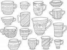 This coloring page features a coffee maker. Coffee Cup Coloring Page Kidspressmagazine Com