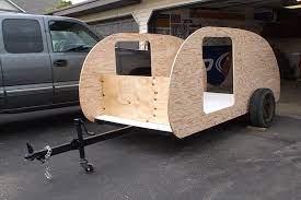 My Teardrop Camper Build Teardrop Camper Plans Diy Teardrop Trailer Diy Camper Trailer